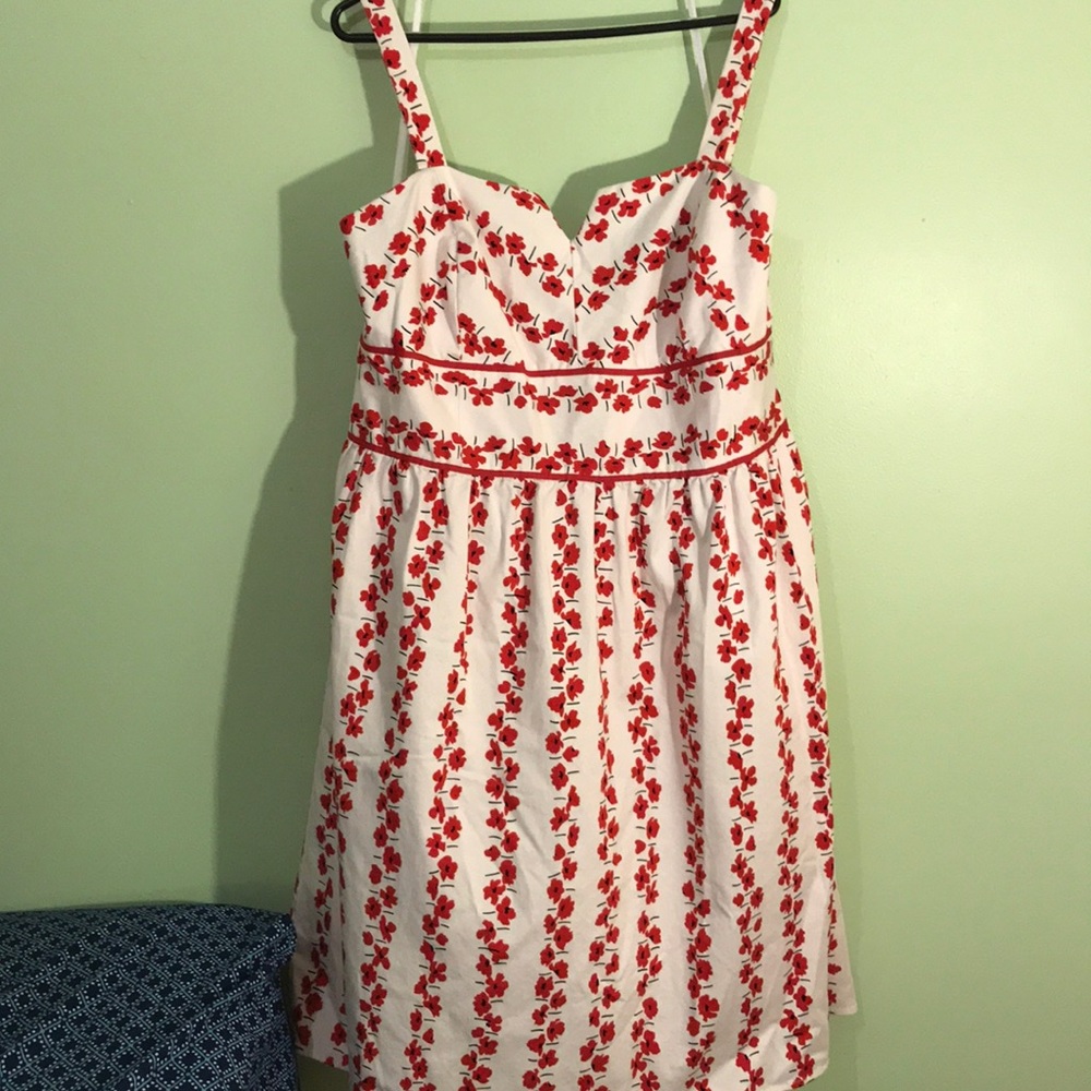 Floral Sleeveless Midi Dress